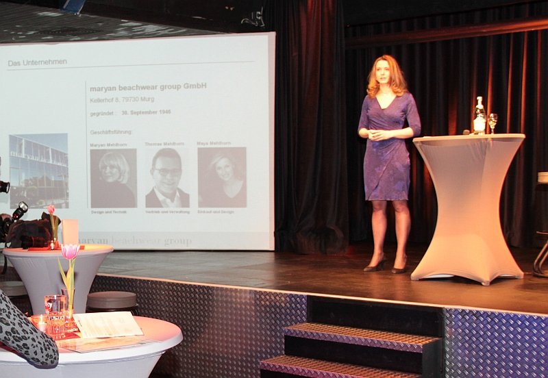 Moderation Veranstaltung „Maryan Beachwear“