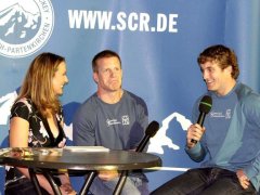 Moderation Stadionfest und Mannschaftsvorstellung SC Riessersee