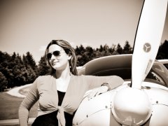 Flugzeug Fotoshooting, Sommer 2012
